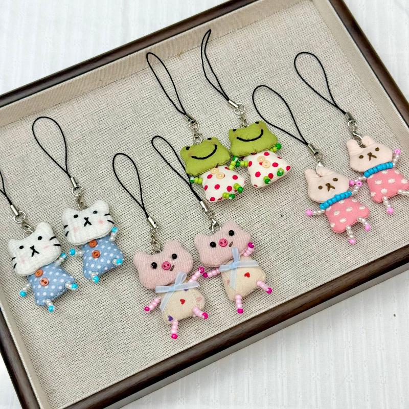 Women'S Young Bags - Uroczy breloczek w kształcie żaby, świnki