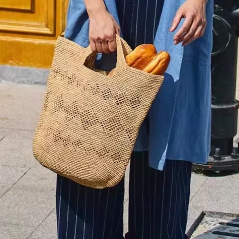 Torba plażowa z naturalnej raf – Women'S Raffia Bags recenzja i cena