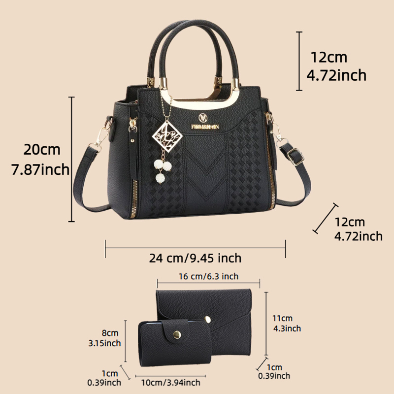 3-częściowy zestaw torebek wyk – Women'S Bags Handbags recenzja i cena