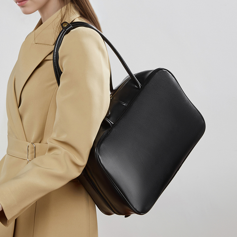 BURMINSA Duża Torba Boston z P – Women Hand Bags For Office recenzja i cena