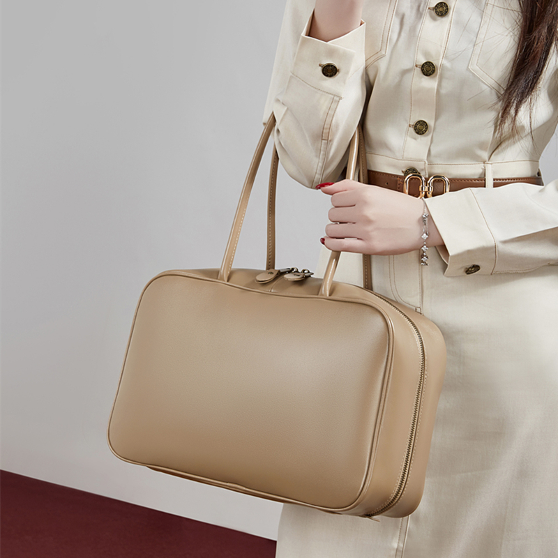 BURMINSA Duża Torba Boston z P – Women Hand Bags For Office recenzja i cena