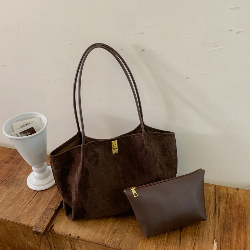 Retro torba damska z zamszu w  – Women'S Bags Handbags recenzja i cena